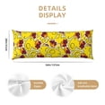 thumbnail image 2 of KLL Ultra Soft Microfiber Body Pillow Cover/Pillowcases 20"x54" with Hidden Zipper Closure-Duck with Star Sunglasses, 2 of 5