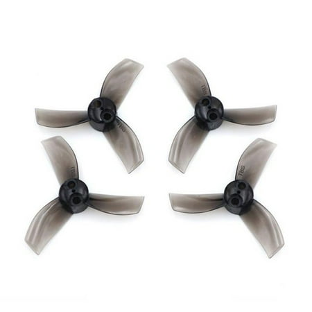 - TBS 40mm Micro Brushless 3-Blade Props (1mm Shaft - Black)