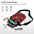 thumbnail image 7 of HELLHERO 4.33"x1.97"x7.09" Women Shoulder Bag, Men, Women with Stylish Two-Tone Wolf Pattern Design, 7 of 7