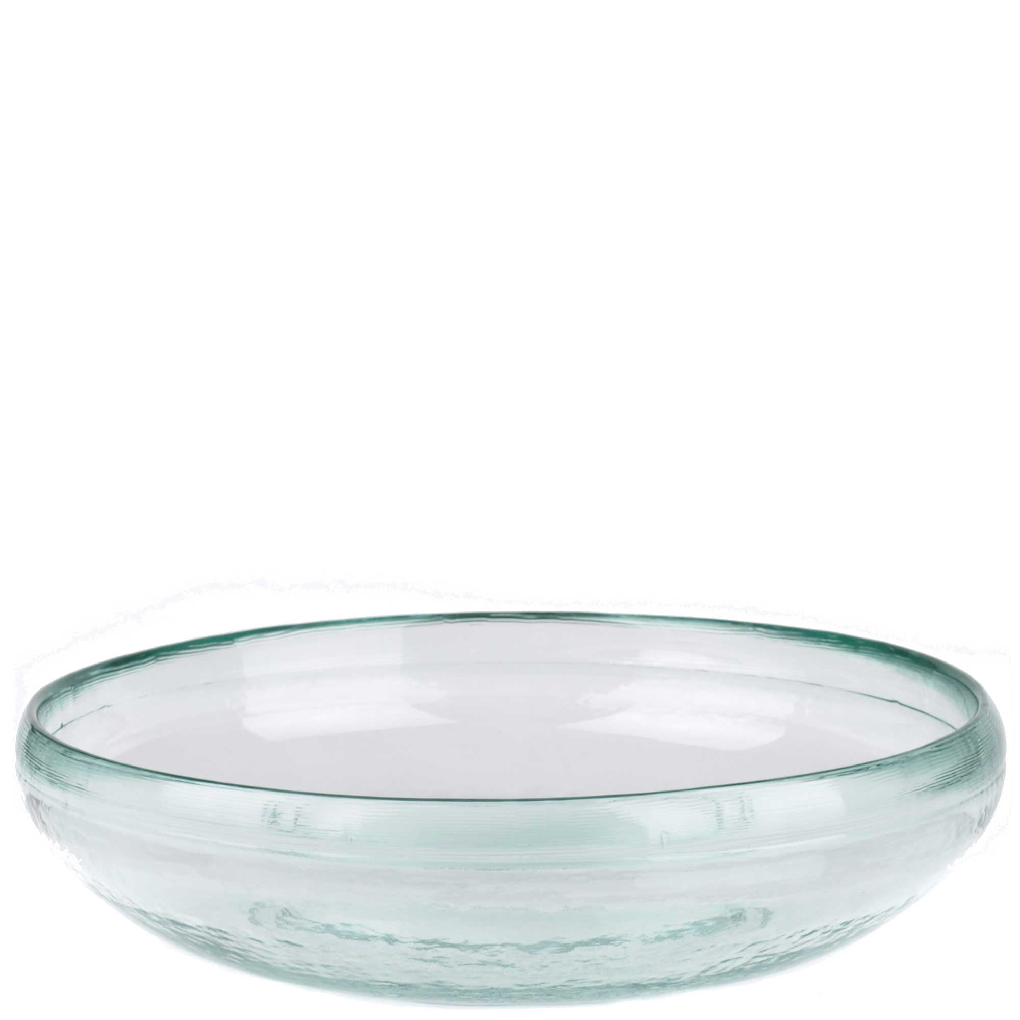 Couronne Company Medium Ivy Recycled Glass Bowl, G7005, 10 inch