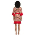 thumbnail image 7 of The Pioneer Woman Ruffle Sleeves and Hem Robe, Women's, Size S-3X, 7 of 7