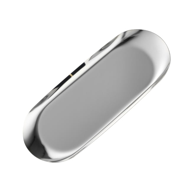Trinket Tray Oval Stainless Small Serving Trays Towel Storage Dish Plate Tea Trays Jewelry Plate Decorative Storage Tray Stainless Decorative Tray Jewelry Dish