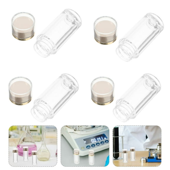 FRCOLOR Mini Plastic Bottles with Lids for Home Use Leakproof Design Travel Size 10ml