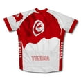 thumbnail image 2 of Tunisia Flag Short Sleeve Cycling Jersey  for Women - Size 3XL, 2 of 3