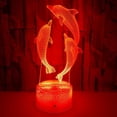 thumbnail image 3 of SHAR Dolphin 3D Light 7 their Touch Light Stereoscopic 3D Vision Light, 3 of 5