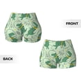 thumbnail image 4 of KLL Cute Dinosaurs in Space Pattern Workout Shorts for Women Scrunch Short Gym Yoga Running Sport Active Exercise Fitness Shorts, 4 of 8