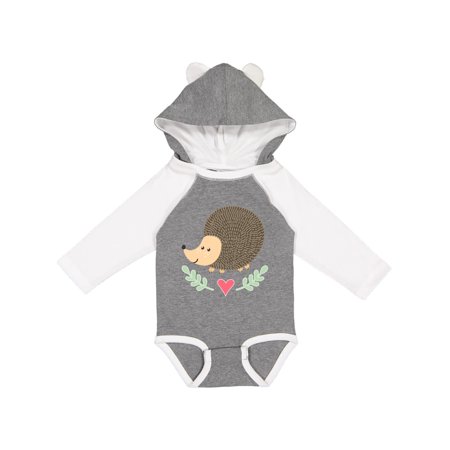 

Inktastic Hedgehog Lover Girls Outfit Gift Baby Girl Long Sleeve Bodysuit