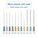 thumbnail image 2 of 10PCS25g 38mm Micro Cannulas with Puncture, Blunt Tip for Fillers, 2 of 6