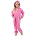 thumbnail image 3 of Joggies - Family Matching Rose Pink Hoodie Onesies for Boys, Girls, Men, Women and Pets - Adult - Small2X/Dbl Wide (Fits 5'3 - 5'6"), 3 of 10