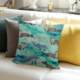 thumbnail image 3 of BANET Square Short Plush Throw Pillow Covers, Skin-Friendly &amp; Cozy, Cute Fish Pattern Cushion Case Covers Pillowcase for Sofa Couch Bed 24x24in, 3 of 5