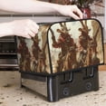 thumbnail image 7 of Haiem Western Rabbit Cowboy Print Toaster Covers 4 Slice Wide Slot,Bread Dust Cover & Fingerprint Protection,Bread Machine Cover,Appliance Covers, 7 of 7