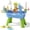 Blue, variant on AGIUFGS Water Play Table with Faucet and Slides, Festive Holiday Designs, for Home Use