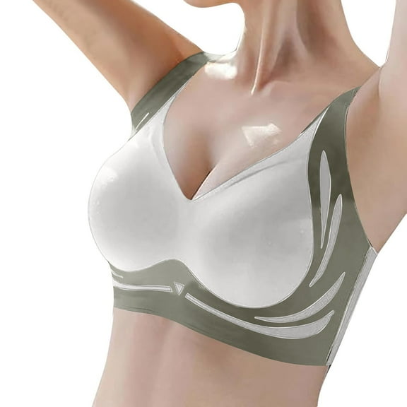 GEWSEY High Impact Sports Bras for Women Racerback Running Bra Workout Crop Tank Tops Longline Sports Bra Push up (Mint Green, XXL)