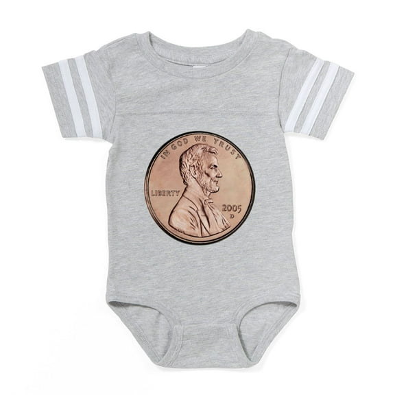 CafePress - Penny - Cute Infant Baby Football Bodysuit