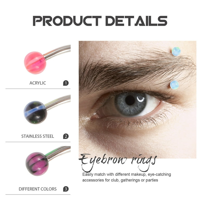 Eyebrow rings clearance walmart