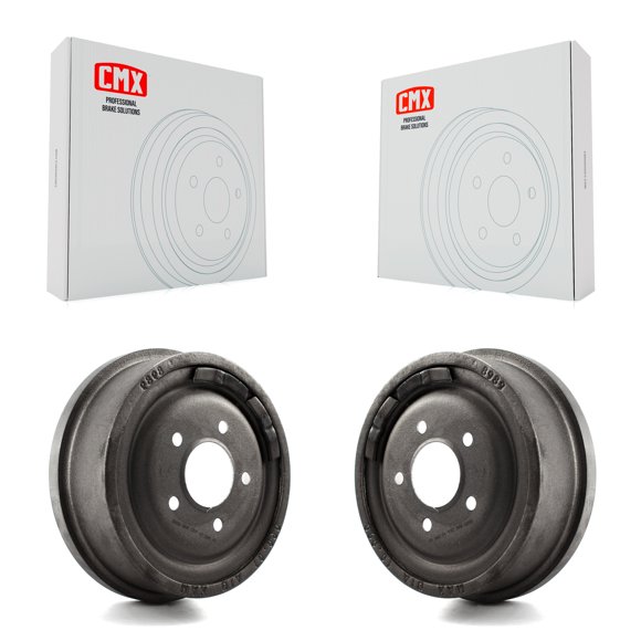 CMX Rear Brake Drums Pair for Car Ford Ranger Mazda B4000 B3000 B2300 F-150 Explorer F-100 B2500 Navajo K8-101854
