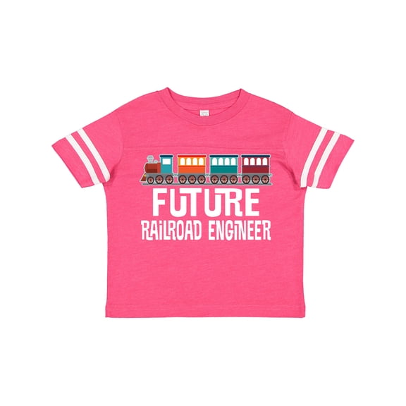 Inktastic Future Railroad Engineer Train Boys or Girls Toddler T-Shirt