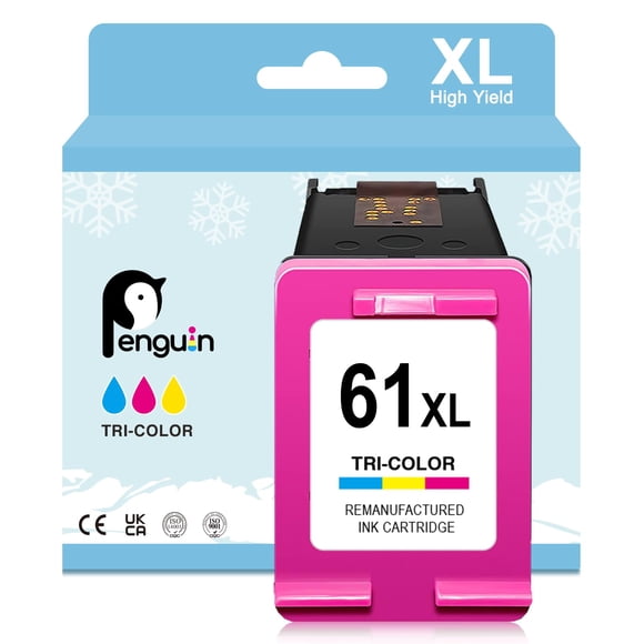 Cartucho de tinta Penguin 61XL Tricolor High Yield