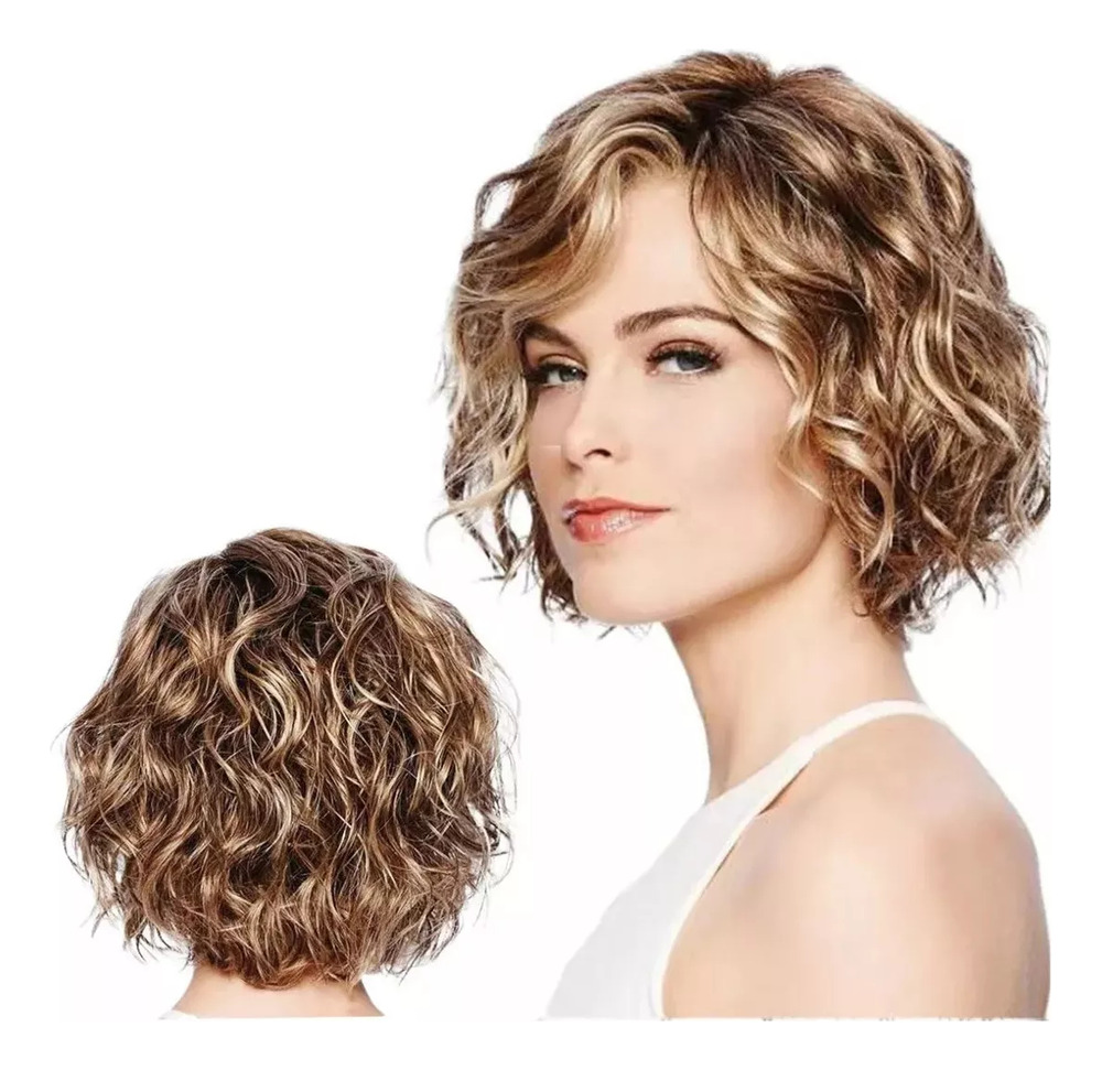Short Blonde Wigs for Women, Short Natural Hair