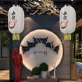 thumbnail image 3 of Linterna japonesa con borla, impermeable, decoración de luces colgantes para festivales (D), 3 of 8