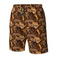 thumbnail image 4 of Goofa Beautiful Ethnic African Women Printed Mens Swim Trunks Summer Quick Dry Short Beach Swimwear Bathing Suits-Small, 4 of 6