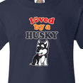 thumbnail image 4 of Inktastic Siberian Husky Dog Gift Puppy Youth T-Shirt, 4 of 5