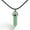 Green Aventurine Jade Stone, variant on Natural Hexagonal Pendant Quartz Crystal Point Necklace Chakra Healing Gemstone-Rose Quartz-1pc
