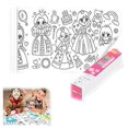 thumbnail image 2 of Children'S Drawing Roll, Diy Sticky Color Filling Paper Early Educational Toys, 2 of 3