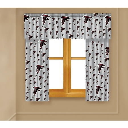 Nfl Atlanta Falcons Window Curtain Panels Walmart Com