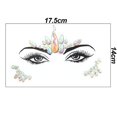 thumbnail image 2 of Rhinestone Face Gems Jewels, Rave Crystals Face Gems Stick On, Compatible With Festival Rave, 2 of 5