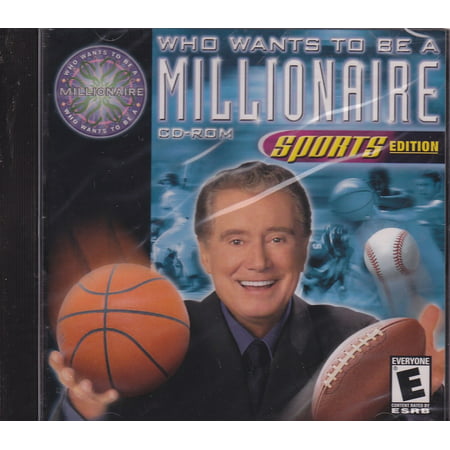 Who Wants To Be A Millionaire Sports Edition CDRom  - A Grand-Slam for Sports Trivia Fans - Classic PC / Mac