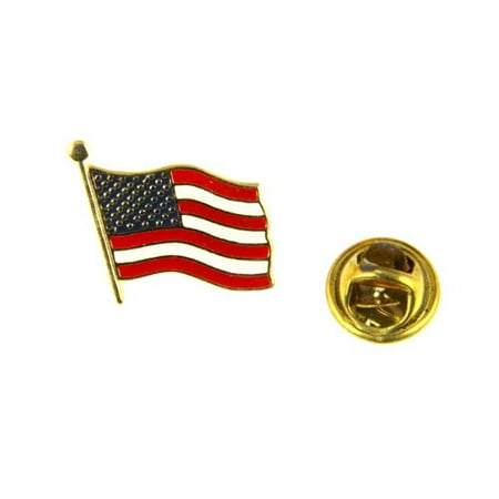 State Flag Lapel Pins - United States American Flag Lapel Pin US Made in USA Red White and Blue