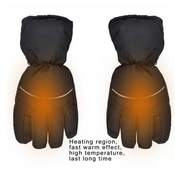 Heated Motorcycle Gloves,Electric Rechargeable Battery Waterproof