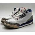 thumbnail image 1 of N I-K-E A i r-Jor-dan 3 Men's Size 5.5 Women’s Size 7 US 854262-106 True Blue Shoes, 1 of 5