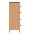 thumbnail image 5 of From the Tree Furniture Solid Pine Wood 4-Drawer Dresser for Bedroom Clothes Storage, 5 of 9
