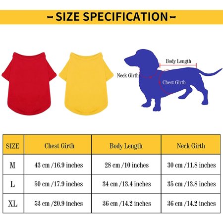 6 Pack Cozy Dog Shirt Soft Pet Clothes Puppy Apparel Dog Blank T Shirt For Small Puppies Dogs And Other Pets Medium Walmart Canada 6 Pack Cozy Dog Shirt Soft Pet Clothes Puppy Apparel Dog Blank T Shirt For Small Puppies Dogs And Other Pets Medium Walmart Canada