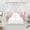 White Reddish Brown, variant on Spring Reddish Brown Eucalyptus Swag Valances for Windows, Kitchen Window Curtains Over Sink, Botanical Leaf Country Window Treatment Curtains for Living Room/Bedroom Curtains 2 Panel Sets 36"x45"