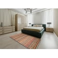 thumbnail image 5 of Ahgly Company Machine Washable Indoor Rectangle Contemporary Camel Brown Area Rugs, 2' x 4', 5 of 7