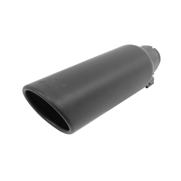 Go Rhino GRT225414B Black Powder Coated Stainless Steel Exhaust Tip