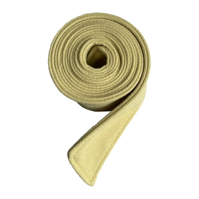 Cinturón De Abrigo De Lana Sintética Para Mujer, Cinturón De Gabardina Lo Suficientemente Largo, Amarillo