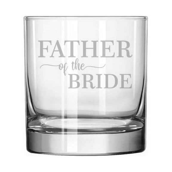 11 oz Rocks Whiskey Old Fashioned Glass Gift Father Of The Bride
