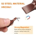 thumbnail image 4 of Uxcell SL6 Tournevis Magnétique 5/16 Pouces Hexagonal 32mm Longueur S2, Rouge, 4 of 6