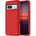 thumbnail image 1 of [PST] Google Pixel 7A Hard Defender Case, Anti-Drop Triple 3 Layers Shockproof Heavy Duty Defender Hard Case Cover, 1 of 4