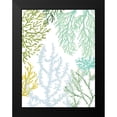 thumbnail image 2 of Loreth, Lanie 12x14 Black Modern Framed Museum Art Print Titled - Budding Vertical Coral II, 2 of 5