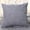 Dark Gray, variant on Ovzne Decorative Throw Pillow – Beige 45x45 cm (17.7"x17.7") Solid Cushion for Sofa, Bed Outdoor Use