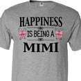 thumbnail image 4 of Inktastic Happiness is Being a Mimi with Butterflies T-Shirt, 4 of 5