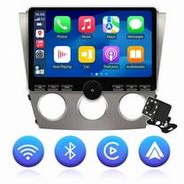 Android 13 Car radio functional Button for Toyota Camry 2006-2011 with Manual A/C Multimedia Stereo Wireless Carplay Android Auto 2G 32G
