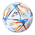 thumbnail image 4 of Balón de fútbol, balón de fútbol Balón de fútbol para deportes de fútbol de PU Balón de fútbol para adultos construido para precisión, 4 of 8