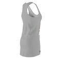 thumbnail image 4 of What Up Doe Women's Mini Tank Dress in Grey for 4th of July, 4 of 4