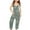 Dark Gray, variant on Odeerbi 5-14 Years Teen Girls Summer Jumpsuit Colorful Striped Camisole Romper Casual Overalls Bib Overall Pantss with Pockets